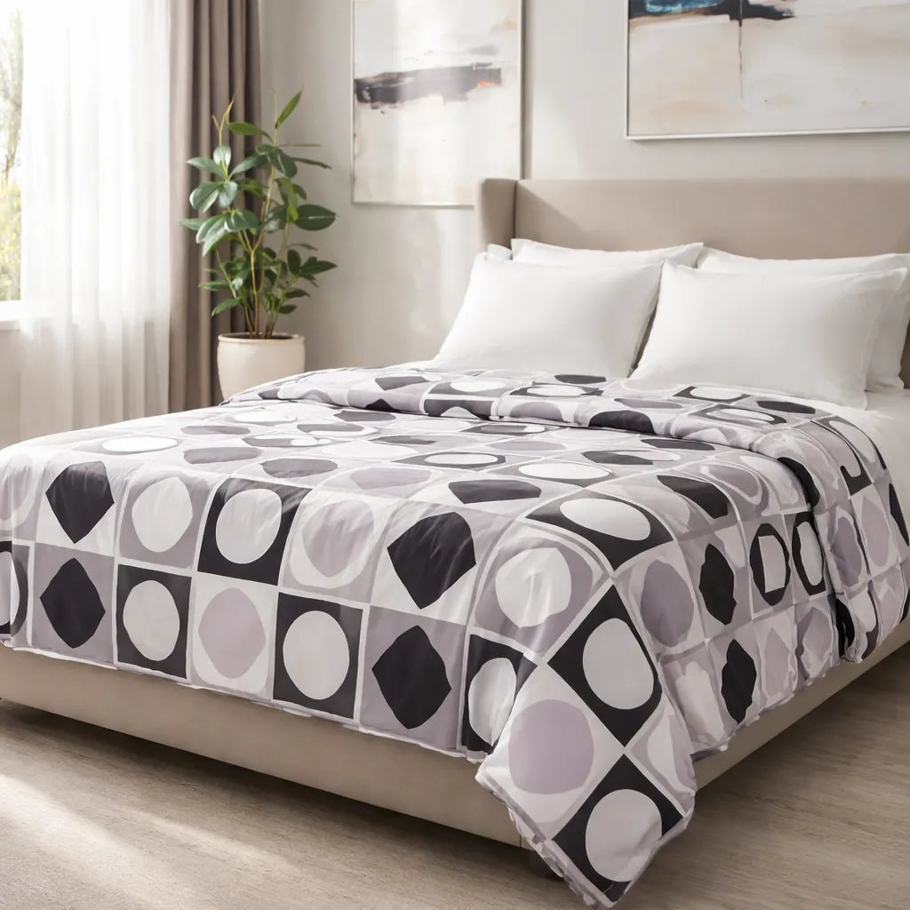 Juego de Sábanas Teka 300 Hilos Estampadas 1½ Plaza