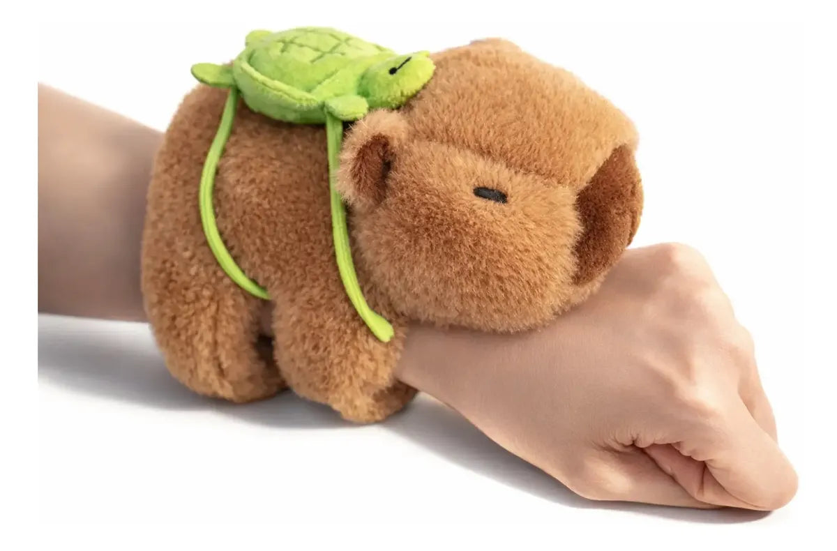 Pulsera Peluche Capibara Carpincho Suave