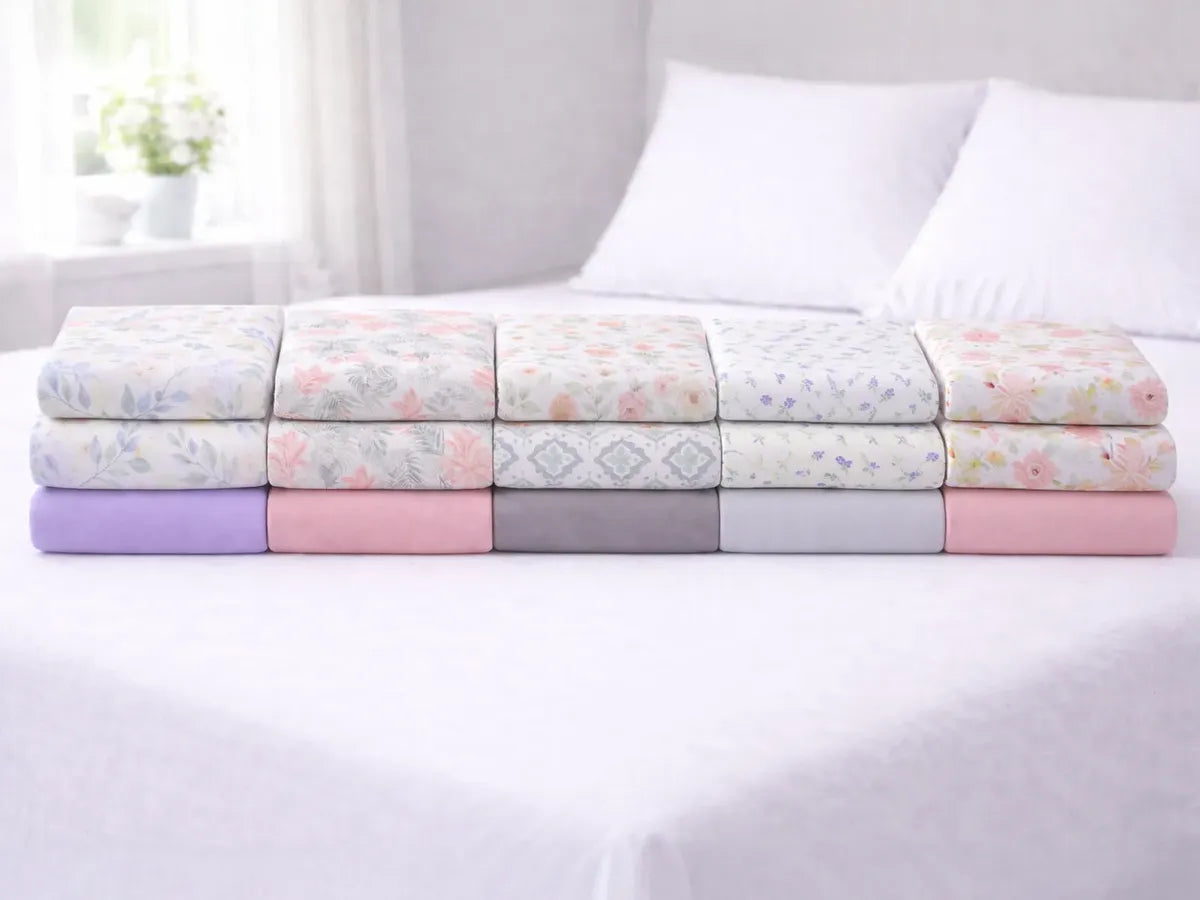 Juego de Sábanas Estampadas 1½ Plaza Diseños Surtidos